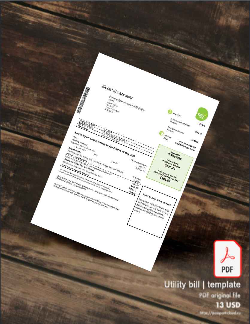 Utility bill | Albanian Power | Albania